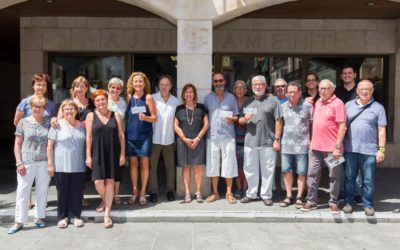 El divendres 30 de juny, l’Alcadessa de Calella Montserrat Candini i el President de l’Associació Calella Marxa, van fer entrega d’una recaptació.