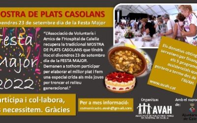 MOSTRA DE PLATS CASOLANS